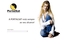 Tablet Screenshot of portalsat.com.br